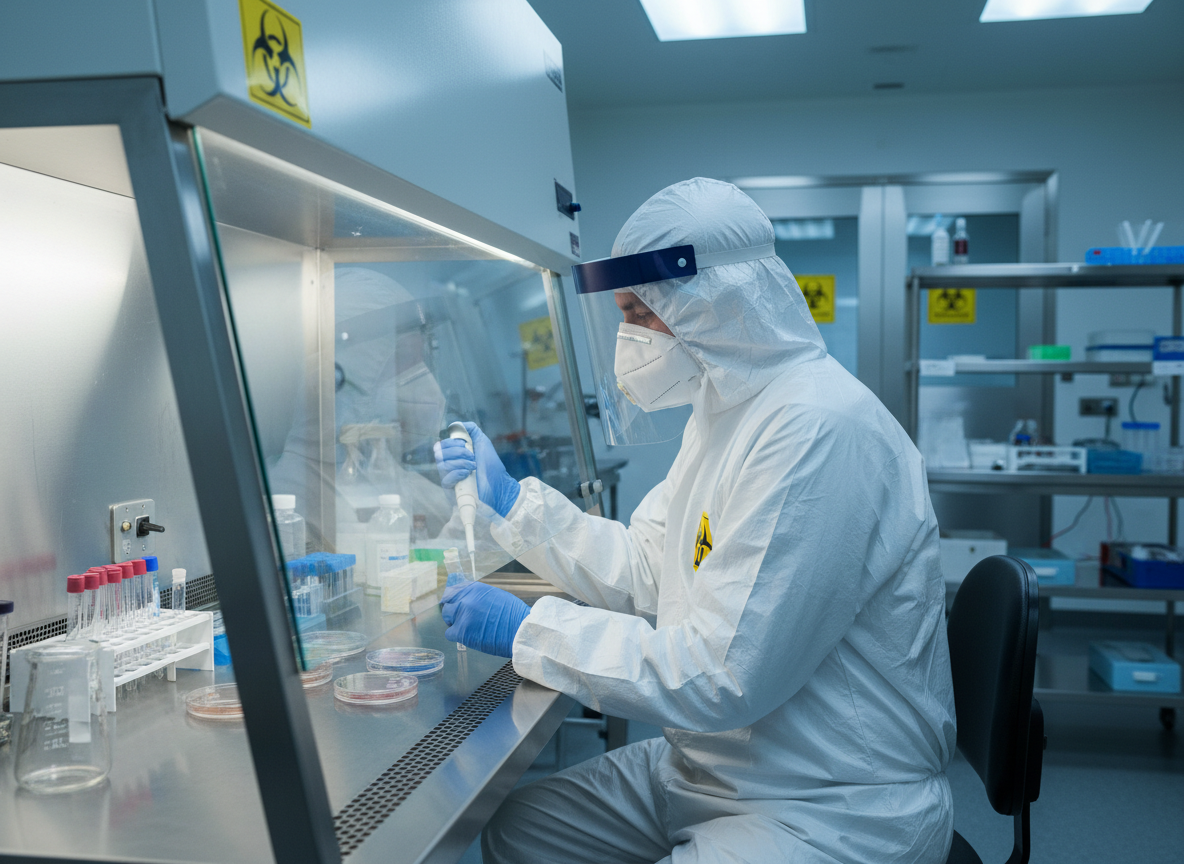 BSL-3 containment facility at USM